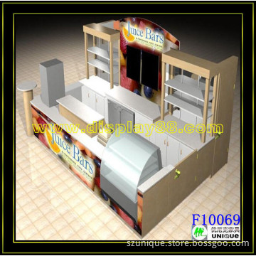Elegant Outlook Dessert Kiosk /Food Vending Cart/Food Kiosk Design